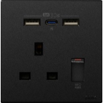 M2K PD130G-B GaN 30W Type-C/USB 電制 (Gan30W單蘇) (黑色)